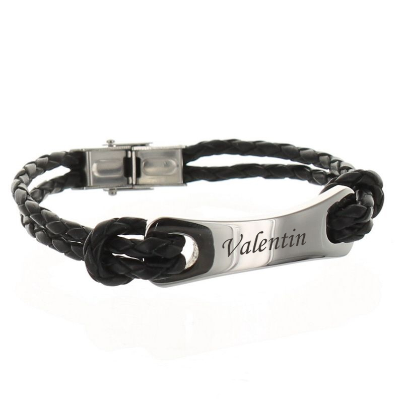 Pulsera de acero o cuero Pulsera de acero o cuero