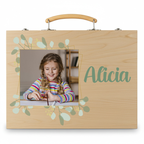 Estuche de dibujo personalizado con foto y nombre Estuche de dibujo personalizado con foto y nombre