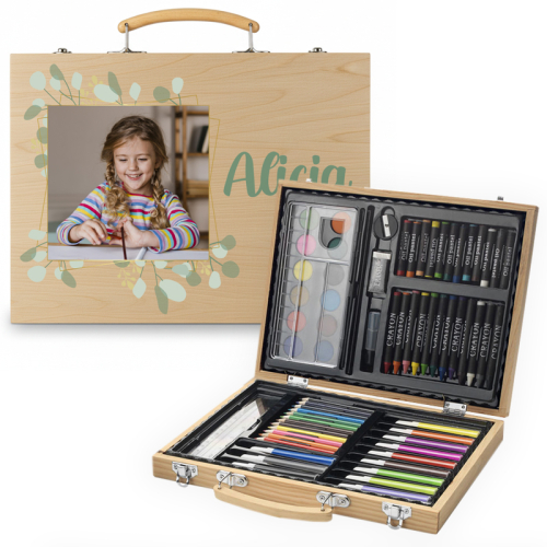 Estuche de dibujo personalizado con foto y nombre Estuche de dibujo personalizado con foto y nombre