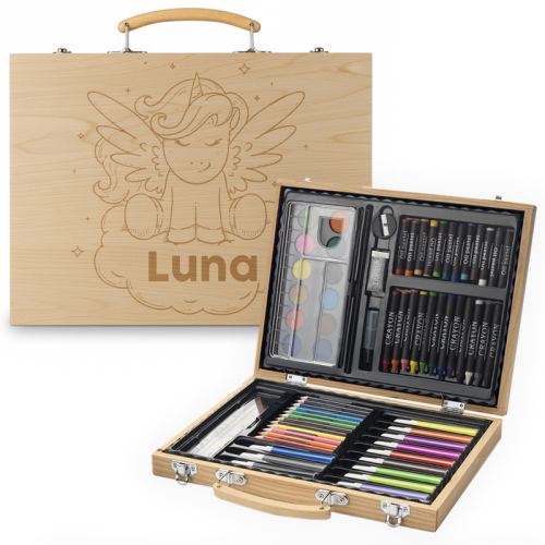 Estuche de dibujo unicornio personalizado Estuche de dibujo unicornio personalizado
