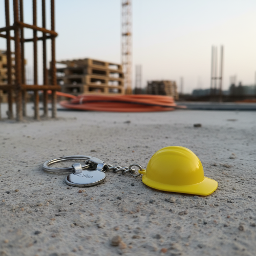Llavero casco de construcción personalizado Llavero casco de construcción personalizado