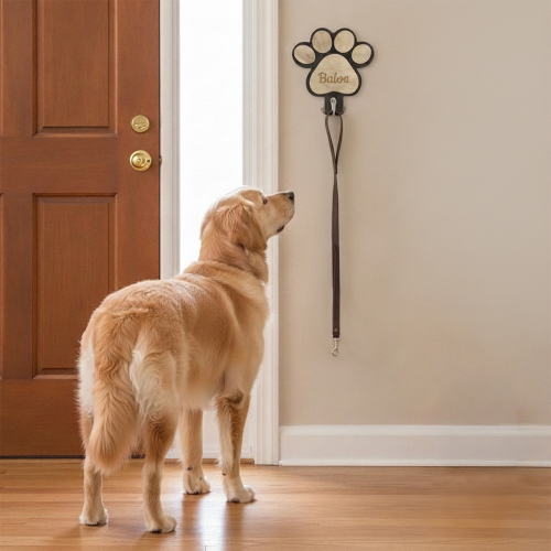 Percha personalizada para correa de perro Percha personalizada para correa de perro