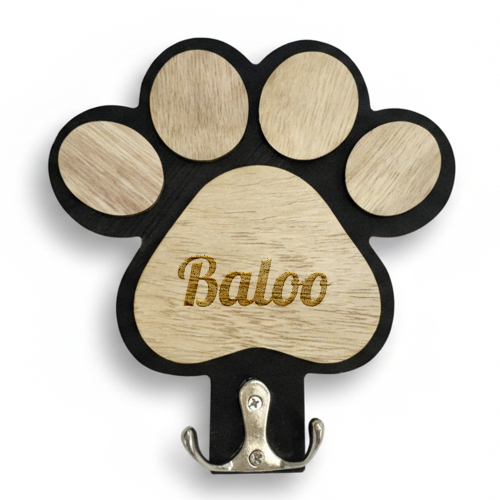 Percha personalizada para correa de perro Percha personalizada para correa de perro
