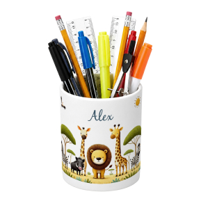 Portalápices Safari personalizado Portalápices Safari personalizado