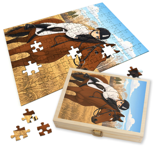 Puzzle de una foto transformada en manga Puzzle de una foto transformada en manga