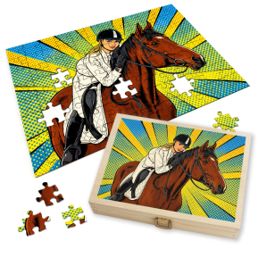 Puzzle fotográfico Pop Art Comics | estilo Roy Lichtenstein Puzzle fotográfico Pop Art Comics | estilo Roy Lichtenstein