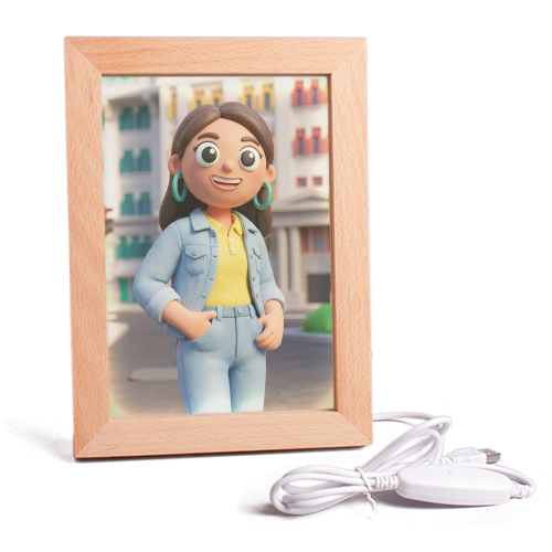 Retrato estilo Clay Art a partir de una foto Retrato estilo Clay Art a partir de una foto