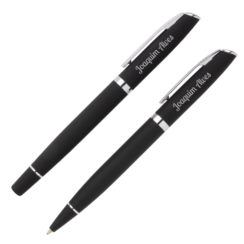 Set Deluxe personalizado de bolígrafo y roller Set Deluxe personalizado de bolígrafo y roller