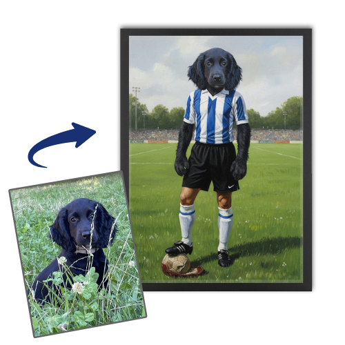 Retrato extravagante de su mascota Retrato extravagante de su mascota