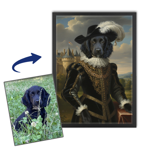 Retrato extravagante de su mascota Retrato extravagante de su mascota