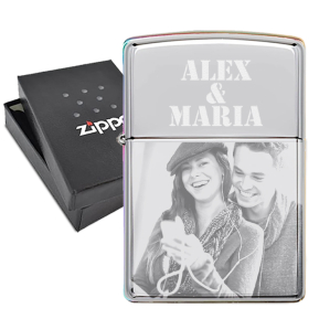 Encendedor Zippo personalizado con una foto Encendedor Zippo personalizado con una foto
