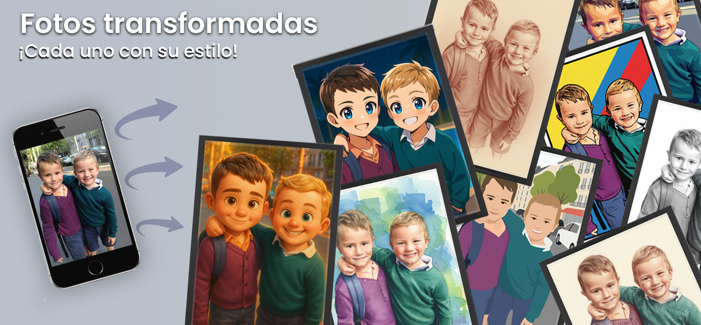 Fotos transformadas Fotos transformadas