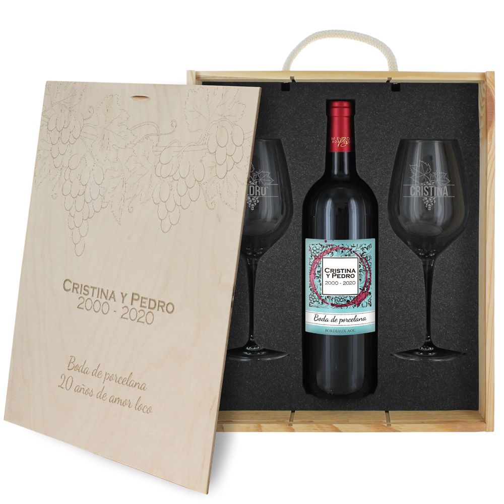 Cajas de vino