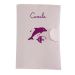 Carpeta medica para bebé con motivo rosa