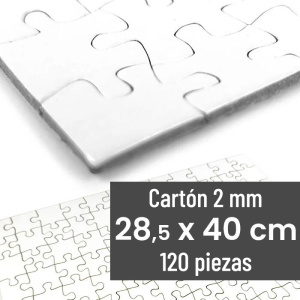 Gran puzzle de cart&oacute;n | 28,5 x 40 cm | 120 piezas