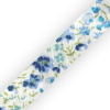 Azul y crema