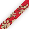 Rojo y beige