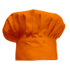 Gorro de chef naranja (niño)