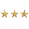 3 estrellas de oro