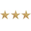 3 estrellas de oro