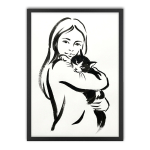 P&oacute;ster con marco