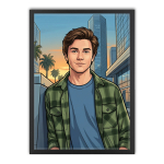 P&oacute;ster con marco