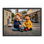 P&oacute;ster con marco