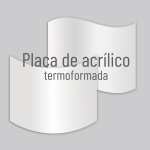 Placa acrílica