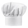 Gorro de cocinero blanco