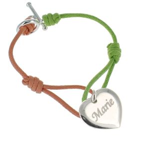 Pulsera personalizada bicolore