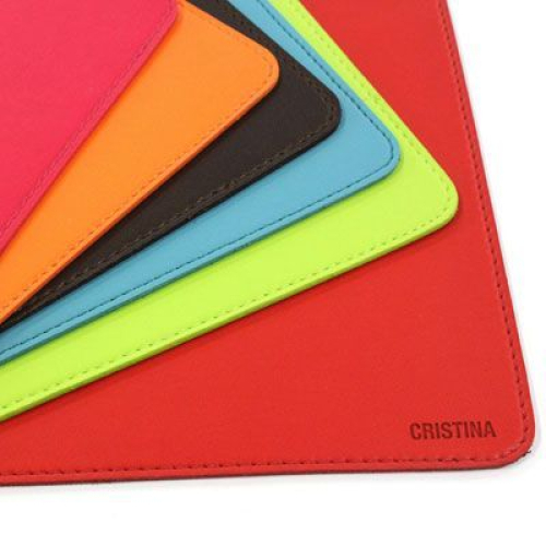Alfombrilla de ratón en cuero personalizado