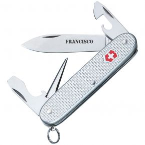 Navaja suiza personalizada con lado en Alox Navaja suiza personalizada con lado en Alox