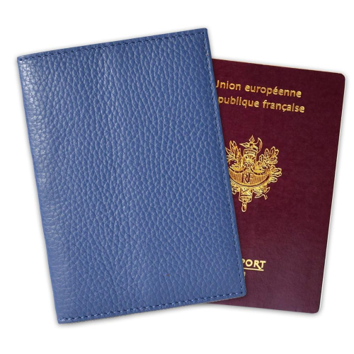 Funda de pasaporte personalizada 2 lineas