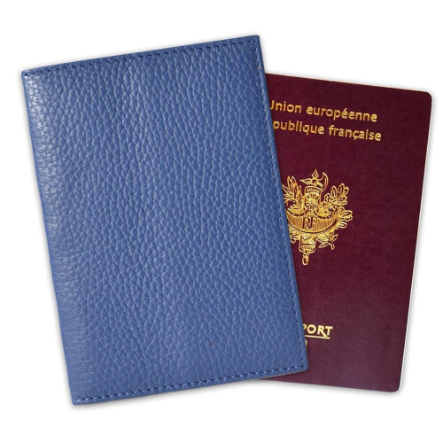 Funda de pasaporte grabada