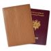 Funda de pasaporte personalizada 2 lineas