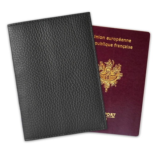 Funda de pasaporte grabada