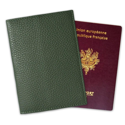 Funda pasaporte grabada cumpleaños