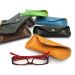 Funda para gafas flexible cuero