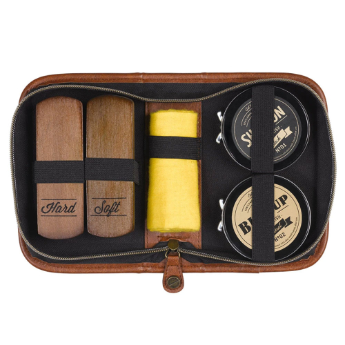 Kit Deluxe para lustrar calzado Gentlemen's Hardware