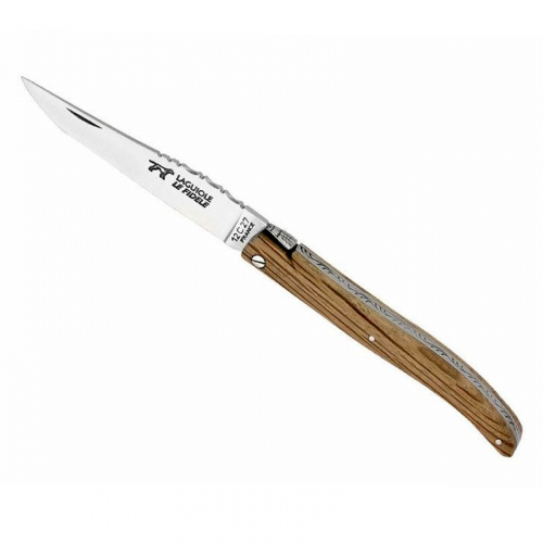 Laguiole Le Fidèle con mango en roble