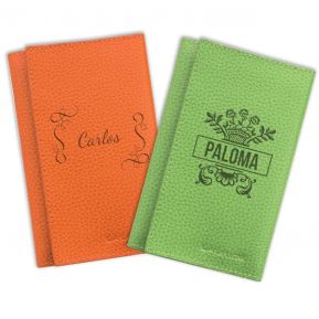 Porta-documentos en cuero para el coche personalisado con nombre Porta-documentos en cuero para el coche personalisado con nombre