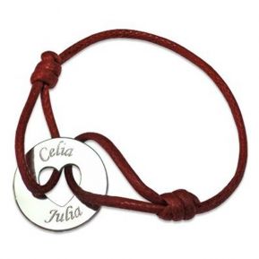 Pulsera de corazón personalizada Pulsera de corazón personalizada