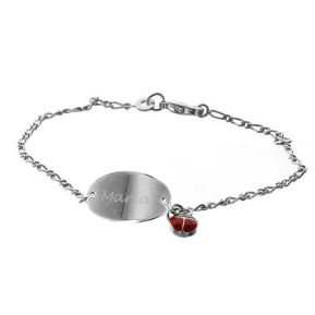 Pulsera de mariquita personalizada Pulsera de mariquita personalizada