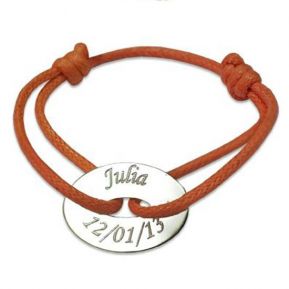 Pulsera ovalada personalizada Pulsera ovalada personalizada