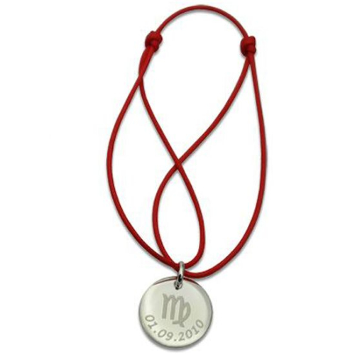 Pulsera signo zodical grabada