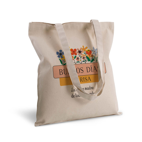 Bolsa de Tela Personalizada Flores del campo