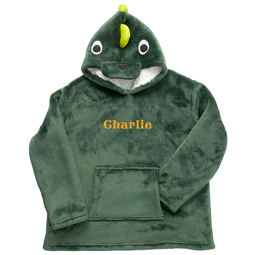 Sudadera Modelo Dinosaurio Personalizada para Niños