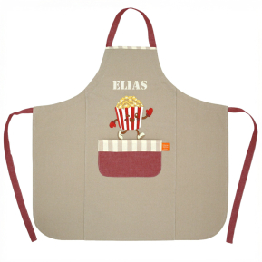 Delantal infantil personalizado Palomitas