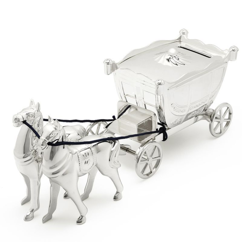 Alcancía carroza de princesa