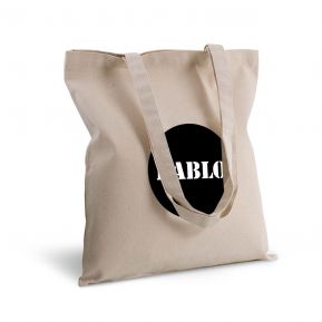 Bolsa de algodón círculo personalizada 